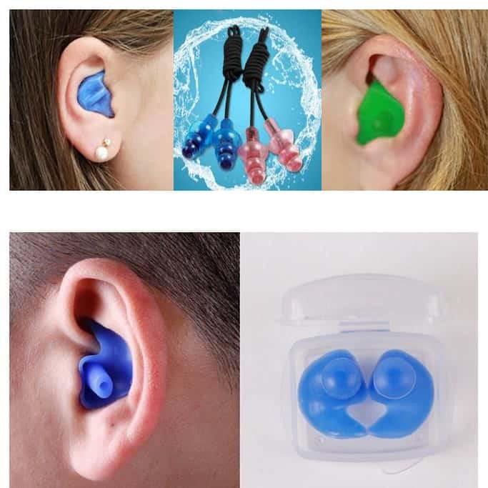 Bouchons d'oreille de natation chez les enfants